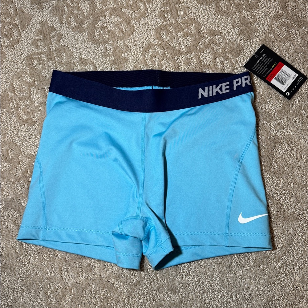 Nike Pro Women's in Blue and Black